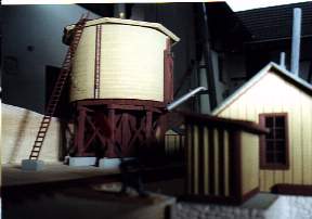 View to the watertank