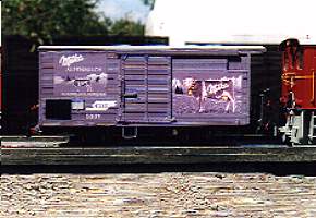 My Milka-billboard-boxcar